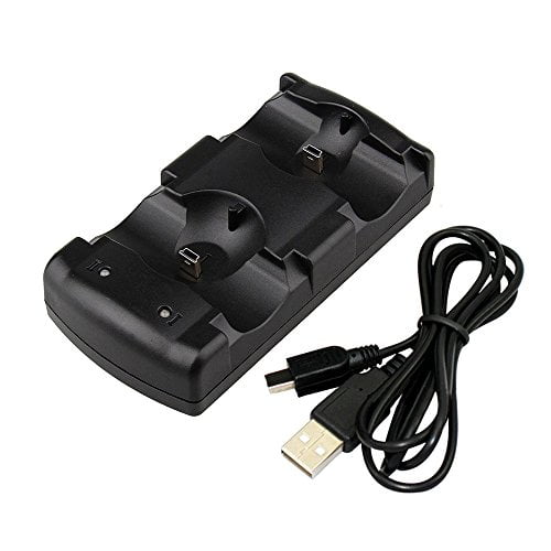 ElementDigital PlayStation 3 Controller Charger PS3 Move/PS4 Dock with