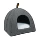 thumbnail image 2 of Cama nido para gatos Yuyangstore Cama para gatitos de felpa Gris M, 2 of 8