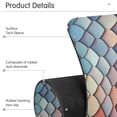 thumbnail image 4 of Yayeee Faucet Mat for Kitchen Sink 14.7" Diatomite Long Splash Guard Pad, Blue Art Pattern, 4 of 7