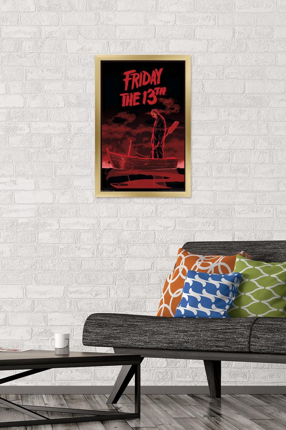 Friday The 13th - Boat Wall Poster, 22.375" x 34"