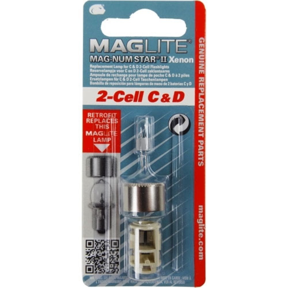 MAGLITE Mini Maglite Xenon Bulb/Globe/Lamp  Twin Pack 