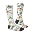 thumbnail image 3 of Balery Vintage Palm Trees Fun Novelty Socks Men'S Women'S Crew Socks Funny Crazy Novelty Socks Quirky And Cool Socks, 3 of 9