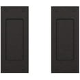 thumbnail image 6 of Baldwin PD006.PASS Santa Monica Passage Pocket Door Set with Door Pull from the, Oil Rubbed Bronze, 6 of 7