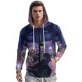 thumbnail image 2 of Unisex Harley Quinn Zip Up Hoodies 3D Printed Pullover Hooded Sweatshirt with Pocket for Mens Womens, 2 of 8