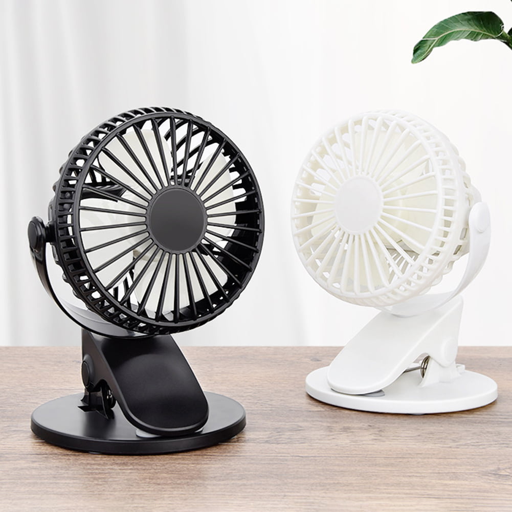 Rechargeable Fan Air Cooler Mini Operated Hand Held USB No Battery Portable BDAU