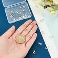 thumbnail image 3 of 1 Box 30pcs Real 24K Gold Plated Brass S Hook Clasps 925 Sterling Silver Plated Mini S-Shaped Hook Connectors Wire Hanger Jewelry Findings for DIY Jewelry Necklace Bracelet Making, 3 of 7