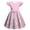 Pink, variant on Easter Dresses for Girls Spring Cute Easter Dresses for Girls Size 4-12 Kids Crewneck Swing Dresses Flutter Sleeve Bunny Print Tween Girls Clothes
