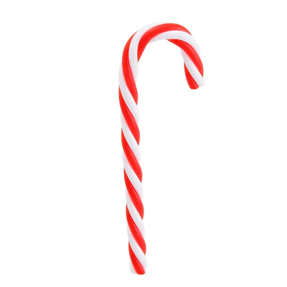 Pack of 12 Red and White Striped Candy Cane Christmas Ornaments 5.75