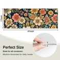 thumbnail image 5 of Pioneer Flower Floral Print Pattern Kitchen Rug Mat,Kitchen Runner Rugs Non Skid Washable,Decorative Kitchen Floor Mats for Kitchen,Sink,Laundry,17"X47", 5 of 5