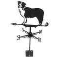 thumbnail image 3 of Wind Vane Weathervane Ornament Retro Metal Weather Vane Wind Measuring Tool for Yard, 3 of 8
