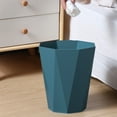thumbnail image 2 of Colorful Trash Bin Decoration, Large Durable Trash Can, Household Kitchen Trash Can, Bedroom Toilet Press Ring Trash Can, Portable Garbage Can for Narrow Space, 29.5x23x15.3cm, 2 of 7