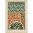 thumbnail image 3 of Vision Studio 11x14 Black Modern Framed Museum Art Print Titled - Nouveau Floral Design I, 3 of 5