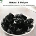 thumbnail image 2 of Natural Obsidian Raw Stone Bulk Rough Diffuser Stone Crystal Natural Raw Stones Healing Crystal Raw Stones Black Gemstones for Healing Meditation Chakra Balance Ritual 3.5OZ, 2 of 7