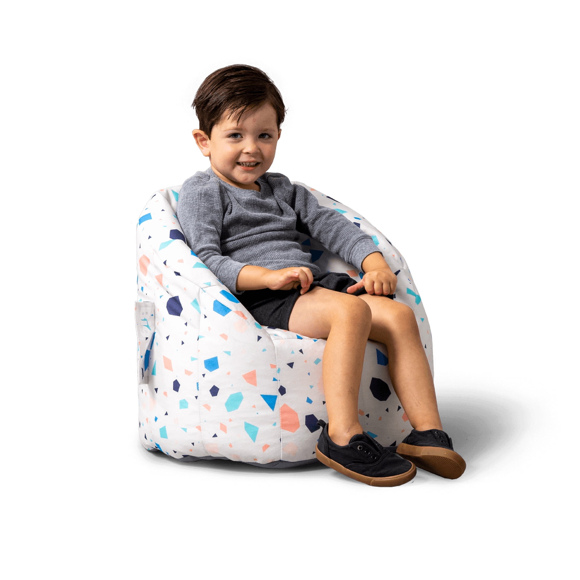 Big Joe Milano Child-Sized Bean Bag Chair, Durable Woven Polyester