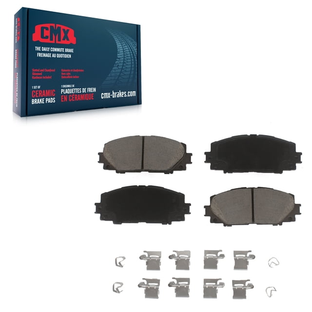 CMX Front Ceramic Disc Brake Pads CMX-D1184 for Car Toyota Yaris Prius C Scion iQ
