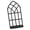 Ms8639, variant on Retro Hollowed Wood Frame Wall Shelf Multipurpose Hanging Display Shelves for Home Decors Essential Oil Crystal Stand