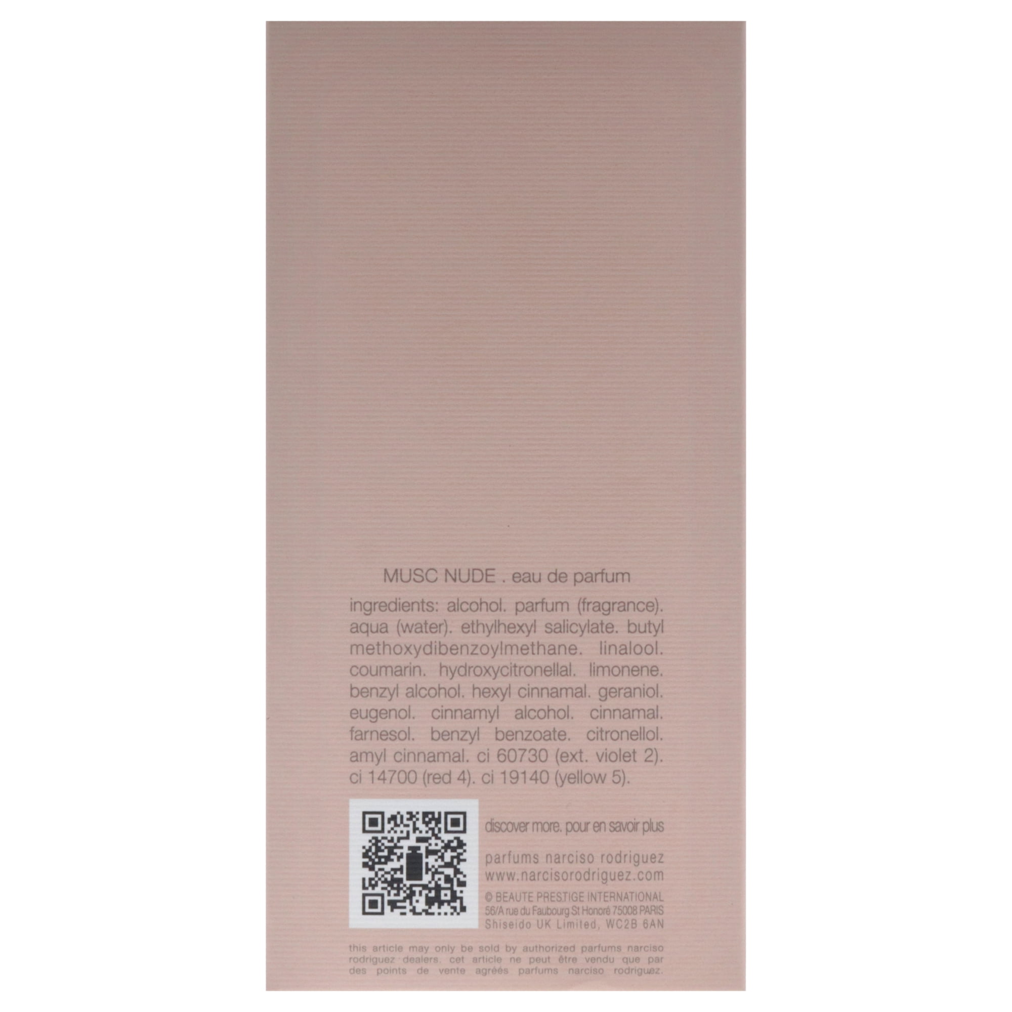 Narciso Rodriguez Musc Nude , 3.3 oz EDP Spray - Walmart.com Narciso Rodriguez Musc Nude , 3.3 oz EDP Spray - Walmart.com