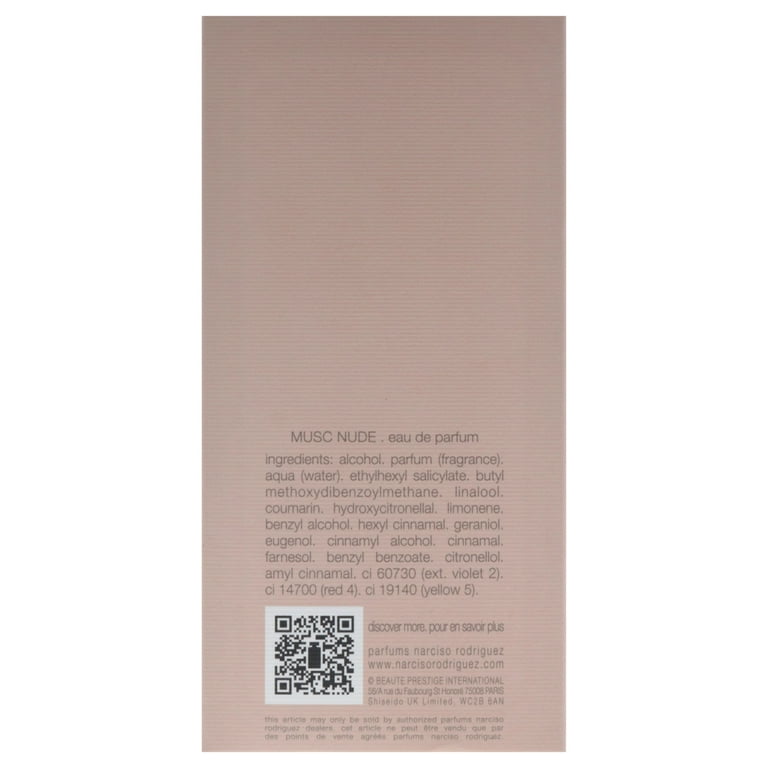 Amazon.com : Musc Nude by Narciso Rodriguez for Women - 3.3