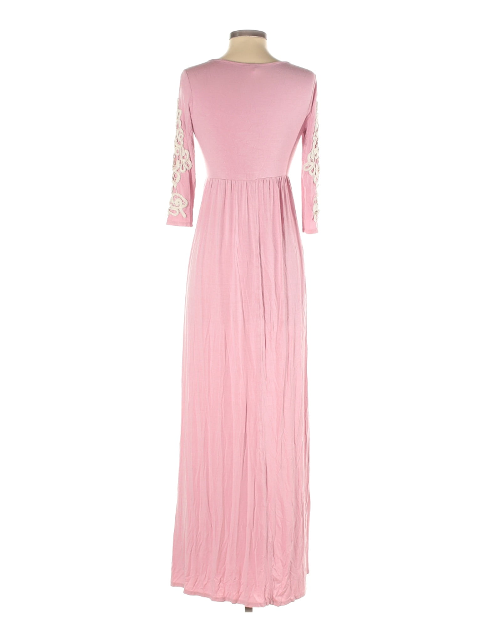 casual blush dress