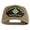 Khaki, variant on 4th Infantry Division Steadfast and Loyal Patched Solid Cotton Twill Mesh Prostyle Cap - Black OSFM