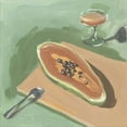 thumbnail image 2 of Great Art Now Still Life with Papaya I by Melissa Wang, Canvas Wall Art, 12W x 12H, 2 of 2