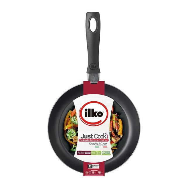 Sartén Ilko Just Cook 30 cm Antiadherente Rojo