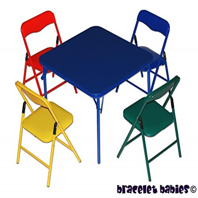 childrens folding table and chairs