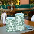 thumbnail image 3 of Yayeee Flameless Candles with Remote Flickering Battery Operated Multi Color Changing, Green Floral, 3 of 7