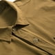 thumbnail image 4 of Blusa y camisa de manga larga con cuello vuelto para hombre, estilo casual, color liso, con bolsillos y botones, estilo cargo., 4 of 6