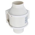 thumbnail image 4 of Extractor de ventilación hidropónico Zhivalor con conducto en línea 4 pulgadas poco ruido 40W blanco, 4 of 8