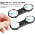 thumbnail image 3 of 16Pcs Baby Child Safety Lock Self Adhesive Cupboard Door Latch Safety Seal for Kitchen Cabinets Drawers Ovens Fridge Toilet (Black), 3 of 5