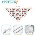thumbnail image 6 of Dog Bandana 1 Pack,Red Christmas Farm and Truck Pattern Bandanas for Dogs,Cat Bandana,Small/ Large Dog Bandana 2 Size,Dog Bandanas Girl Boy, 6 of 6