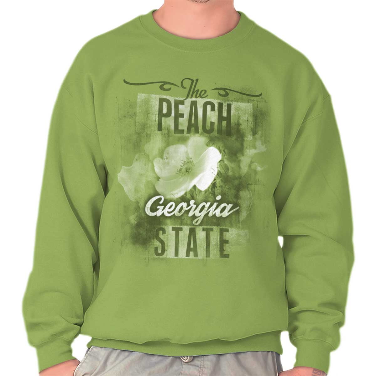 Peaches Pick NEW Mens Size 2XL 3X 4X 5X Pullover Heavy Blend Crewneck Sweatshirt