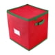 thumbnail image 1 of Caja de Almacenamiento de Bolas de Navidad con Cierre de Cremallera, 64 Compartimentos, Contenedor para Figuras Navideñas, 1 of 8