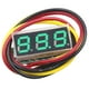thumbnail image 1 of Voltímetro digital de 3 cables 0-100 V Probador de calibre de 0,28 pulgadas Voltímetro LED con pantalla LED, 1 of 7