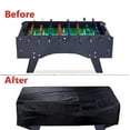 thumbnail image 4 of Outdoor Foosball Table Cover, Cover, Heavy Duty Waterproof Soccer Cover, Dustproof Table Cover for , Black, 4 of 10