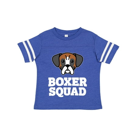 

Inktastic Dog Boxer Squad Gift Toddler Boy or Toddler Girl T-Shirt