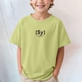 thumbnail image 4 of Duqingm Boys Tshirts Boys Shirts Short Sleeve Cotton Shirts for Boys Summer Tshirts Kids Basic T-Shirts Unisex Tees Top Clothes Green,11-12 Years, 4 of 7