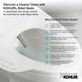 thumbnail image 2 of Kohler K-8298-0 Elongated Cleansing Toilet Seat White, 2 of 9
