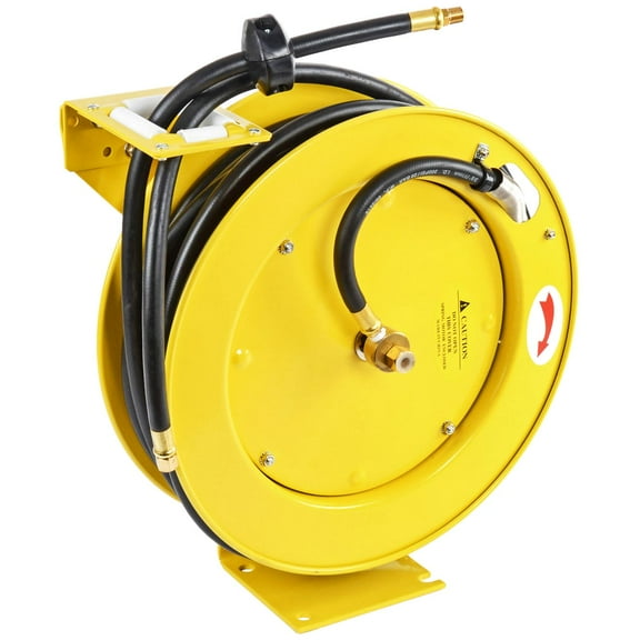 JEGS 81056 Retractable Air Hose Reel Max Pressure: 300 PSI Max Air Flow: 25 CFM