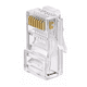 thumbnail image 1 of Set 100 Plug Conector  Bloosom Profesional Cat 6 Rj45 Cable Red Utp Transparente, 1 of 5