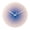 Gradient blue, variant on Nordic Sunset Wall Clock Battery Operated with Pointed Needle Round Silent Clock