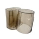thumbnail image 4 of Soporte para cepillos de dientes y pasta de dientes de pared con vaso de enjuague Almacenamiento para cepillos de dientes Marrón, 4 of 9