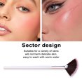 thumbnail image 3 of Soft Face Brush Fan Shape Soft Bristle Long Handle Painting Simple Operation Wide Application Brush Versatile Makeup Tool, 3 of 8