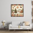 thumbnail image 3 of Hilo Algodón Ecológico Bordado Punto Cruz Navidad Impreso 11CT 50x50cm, 3 of 9