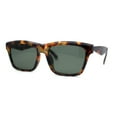 thumbnail image 1 of Womens Boyish Horn Rim Retro Fashion Sunglasses Tortoise Green, 1 of 4