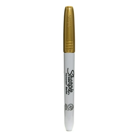 UPC: 0804551905629 | Metallic Fine Point Permanent Markers gold each (pack of 12)