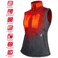 thumbnail image 4 of Gerbing 7V Women's Thermite Fleece Heated Vest 2.0 M, 4 of 5