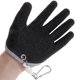thumbnail image 2 of Guantes de pesca, guantes de látex antideslizantes con liberación de imán, captura de peces, captura antideslizante, seguridad portátil, aparejos profesionales de pesca al aire libre, universal Brea, Feliz Sencillez, 2 of 5