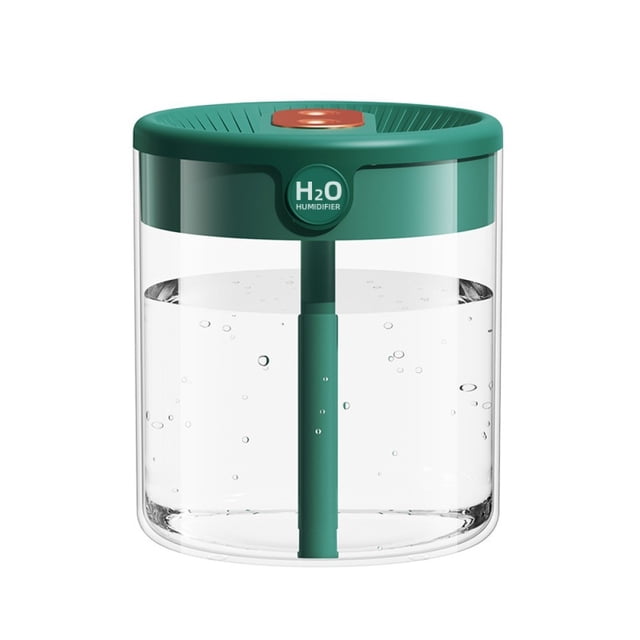 Bgsha Air Humidifier Dual Spray Humidifier 2L Large Capacity With LCD Humidity Display Essential Oil Diffuser Quiet Operation For Bedroom Kitchen Office